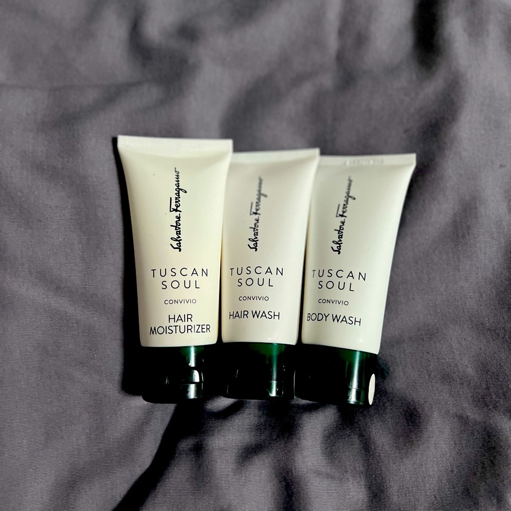 Salvatore Ferragamo Tuscan Soul travel set